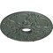 Ekena Millwork Norwich Ceiling Medallion (Canopies up to 4 1/2"), 18"OD x 3 1/2"ID x 1 3/8"P, Cloud Burst Crackle CM18NOCBC - alternate 2